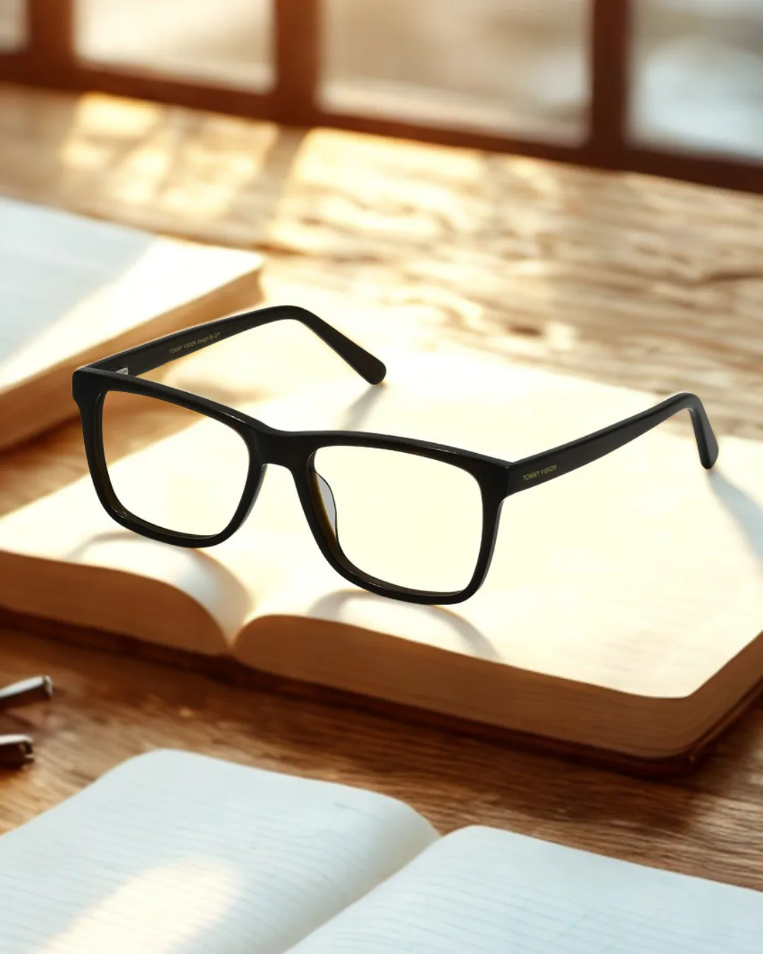 Square Acetate Prescription Frame – Unisex Luxury Eyeglasses